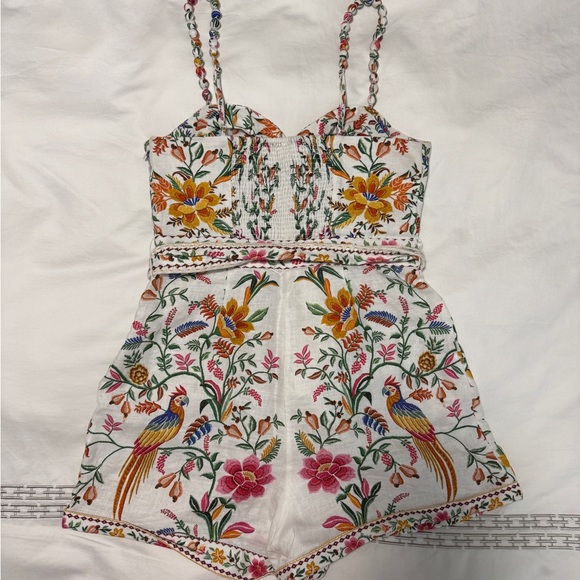 FARM Rio Multicolor Floral Embroidered Garment - Picture 4 of 8